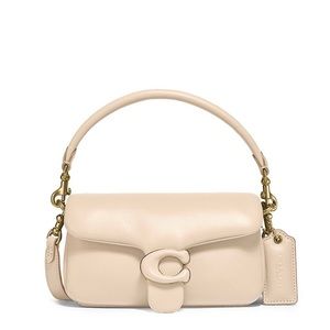 Coach Pillow Tabby 18 in Ivory
